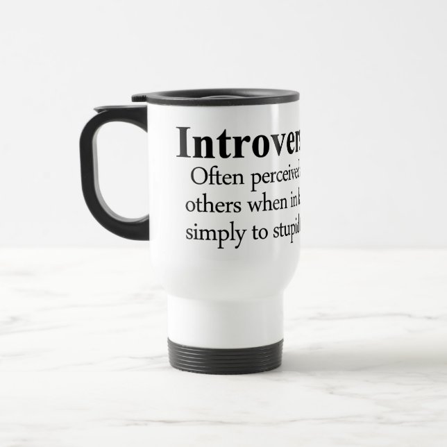 Introversions-Definition Reisebecher (Links)