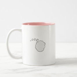 Introvert Grundlagen: Energie innere rosa Zwei-Ton Zweifarbige Tasse