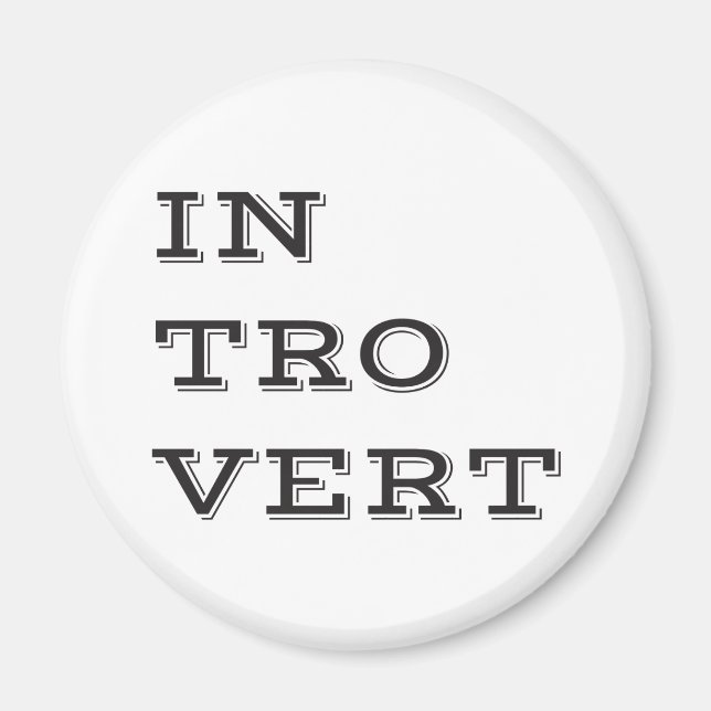 Introvert Magnet (Vorne)