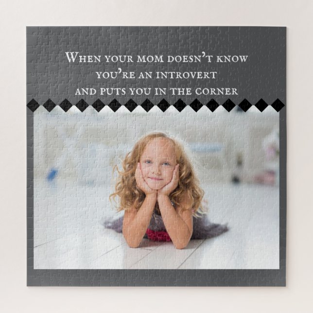 Introvert Meme Jigsaw Puzzle (Vertikal)
