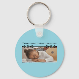 Introvert Meme Schlüsselanhänger