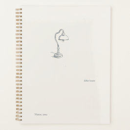 Introvert Minimalist Quiet Solitude Planner Planer