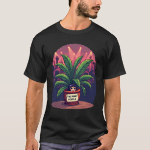 Introvert Party Vermeidung Zu Viele Menschen Sozia T-Shirt