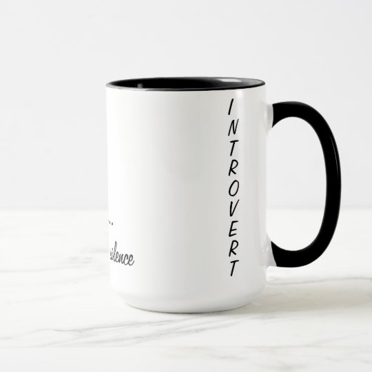Introvert Tasse: Shh, genießen Sie die Ruhe Tasse