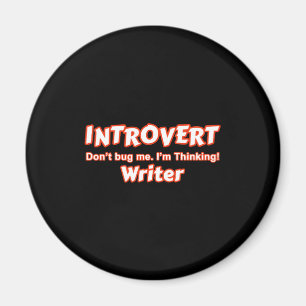Introvert Writer Magnet