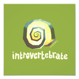Introvertebrale Schnecke - Printmedien mittlerer A Fotodruck