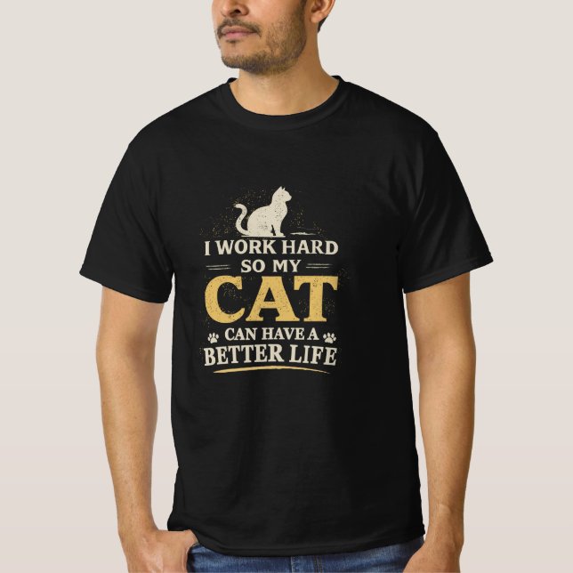 Introverted But Willing To Discuss Cats Funny Cat  T-Shirt (Vorderseite)