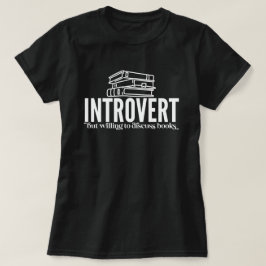 Introvertieren Book Lover T - Shirt
