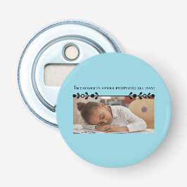 Introvertieren Meme Button Flaschenöffner