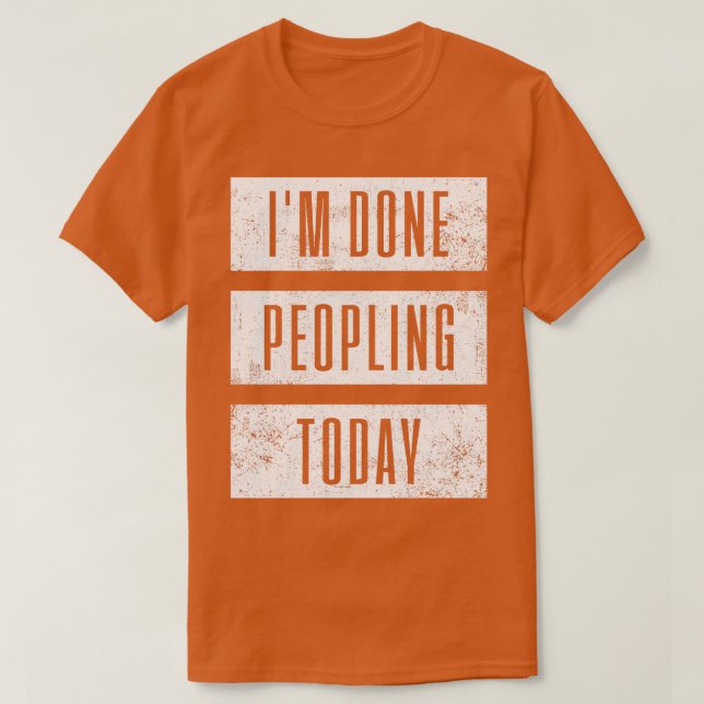 introvertieren T-Shirt (Design vorne)