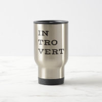 Introvertieren Travel Mug