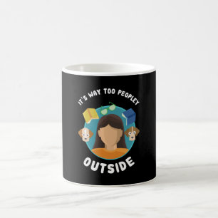Introvertiert Kaffeetasse