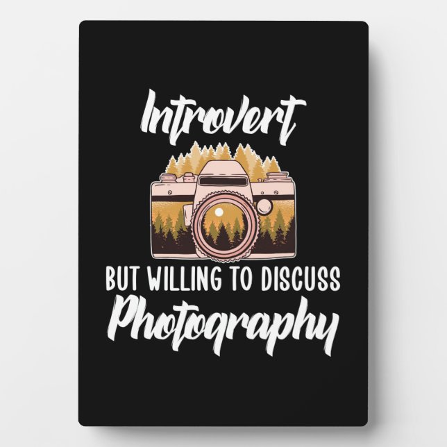 Introvertierte Fotografie Fotoplatte (Vorderseite)