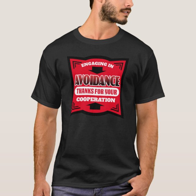 Introvertierte Persönlichkeit INTJ Anti-Social ver T-Shirt (Vorderseite)