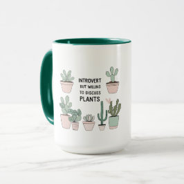 Introvertierte Pflanze Lover Tasse - Funny Gift fü
