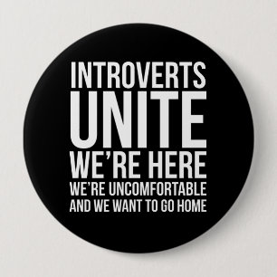 Introvertierte Schaltfläche Einheit Button