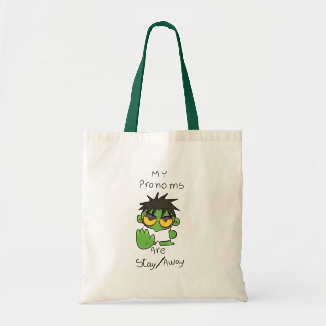 Introvertierte-Stimmung-Tasche Tragetasche (Vorne)