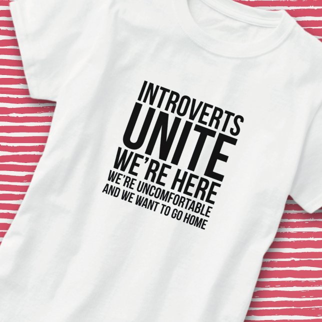Introvertierte T - Shirt vereint (Von Creator hochgeladen)