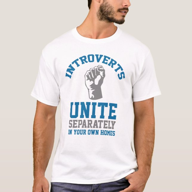 Introvertierte Vereinigung T-Shirt (Vorderseite)