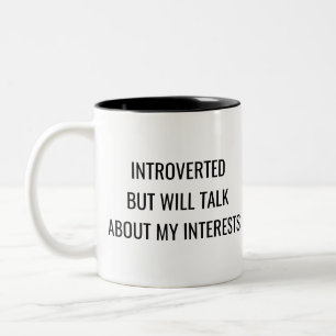 Introvertierten Humor Tasse – Verschenken Sie Pers
