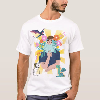 Introvertierter Bartagamen-Liebhaber-Shirt – Süße T-Shirt