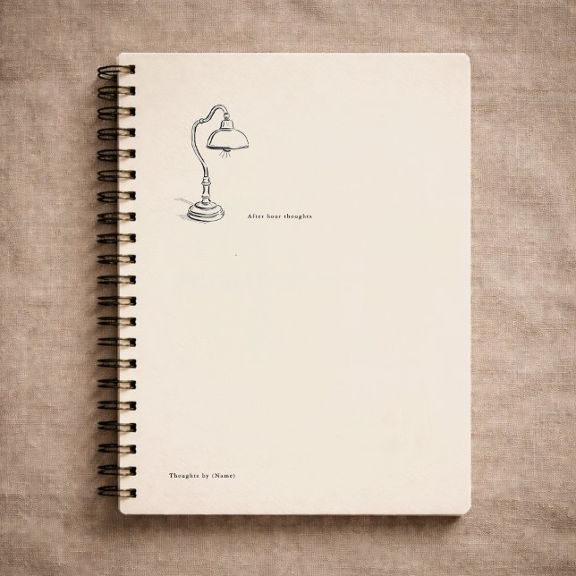 Introvertierter Geschenk Minimalist Lineare Kunst  Notizblock (Von Creator hochgeladen)