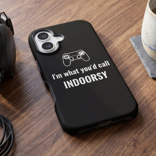 Introvertierter Humor - Personalisiertes Gaming iPhone 16 Hülle