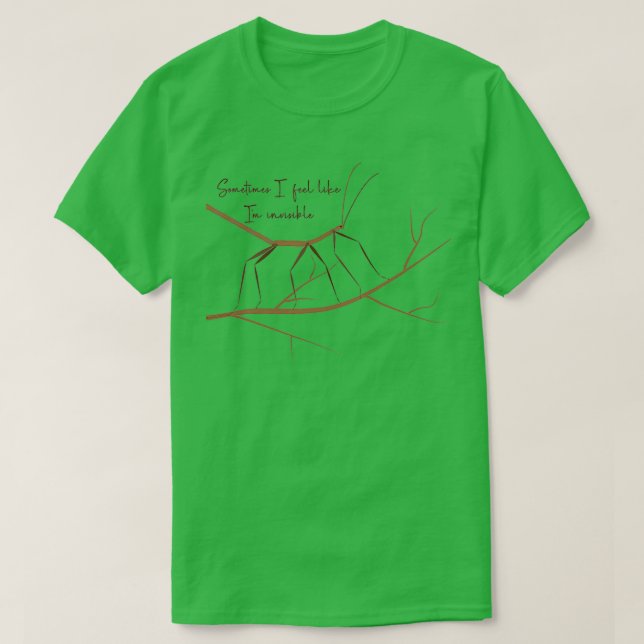 introvertierter Stabfehler T-Shirt (Design vorne)