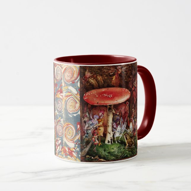 INTRUDER Frosch und Fairies unter der Magie des ro Tasse (VorderseiteRechts)