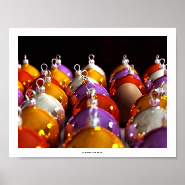 INTRUDER Poster 3D Digitale Kunst (Vorne)