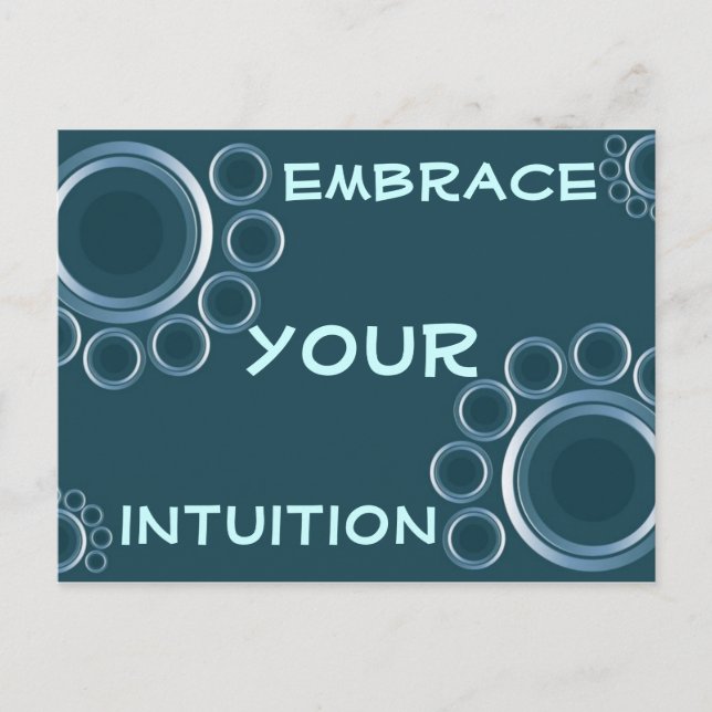 Intuition Postkarte (Vorderseite)
