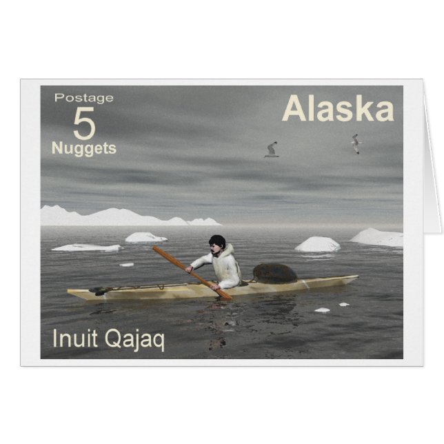 Inuit Kayak (Vorderseite (Horizontal))