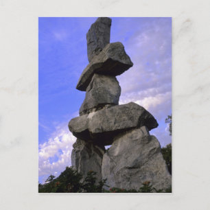 Inukshuk, Nordwestgebiete, Kanada Postkarte