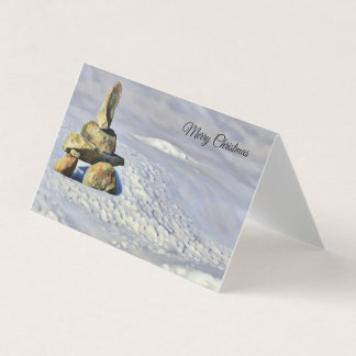Inuksuk Frohe Weihnachts-Text Schönheit der Jahres