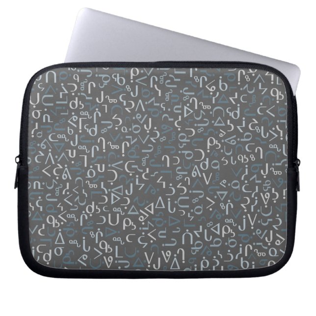 Inuktitut Laptopschutzhülle (Vorderseite)