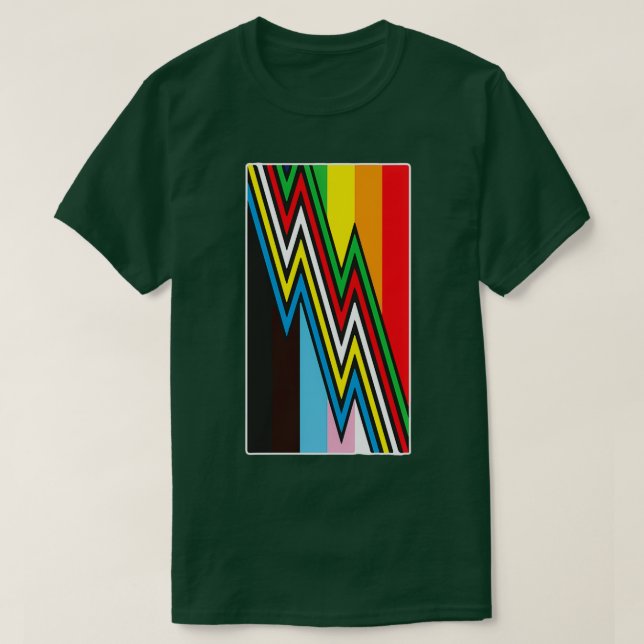 Invaliditäts-Monatsflagge T-Shirt (Design vorne)