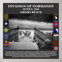 Invasion der Normandie-Poster
