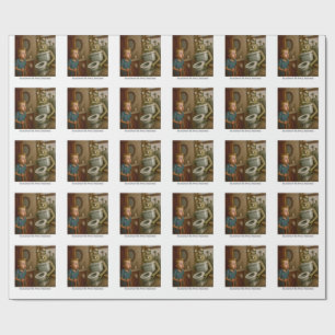 Invasion der Potty Snatchers Geschenkpapier