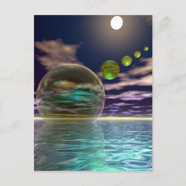 Invasion der Scherben Postkarte (Vorderseite)