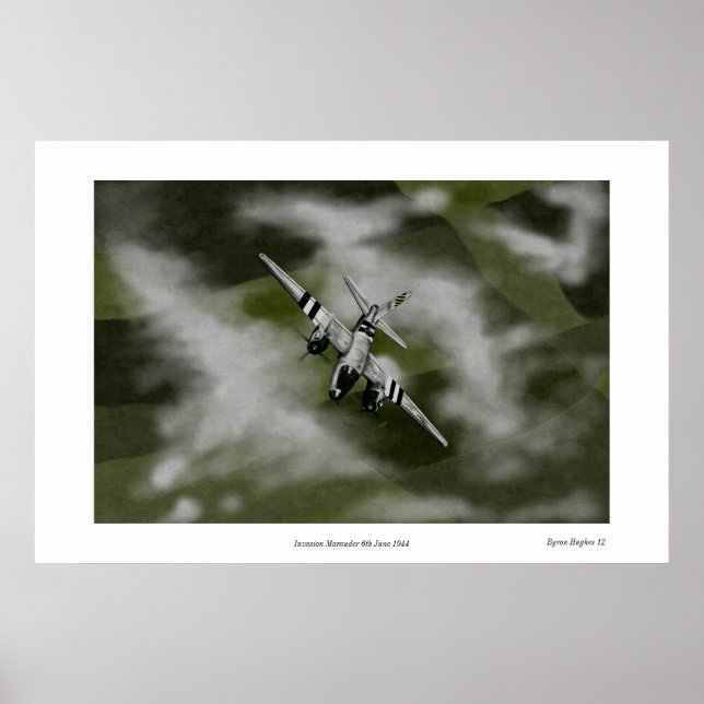 Invasion Marauder 1944 Poster (Vorne)