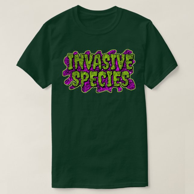 INVASIVE ARTEN T-Shirt (Design vorne)