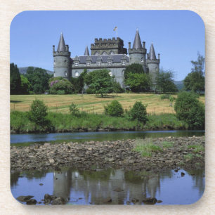 Inverary Castle, Strathclyde, Schottland Getränkeuntersetzer