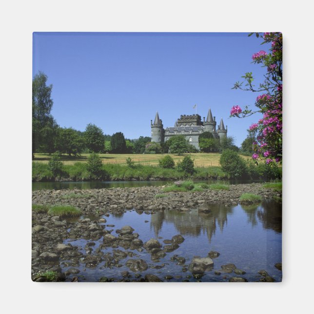 Inverary Castle, Strathclyde, Schottland Magnet (Vorne)