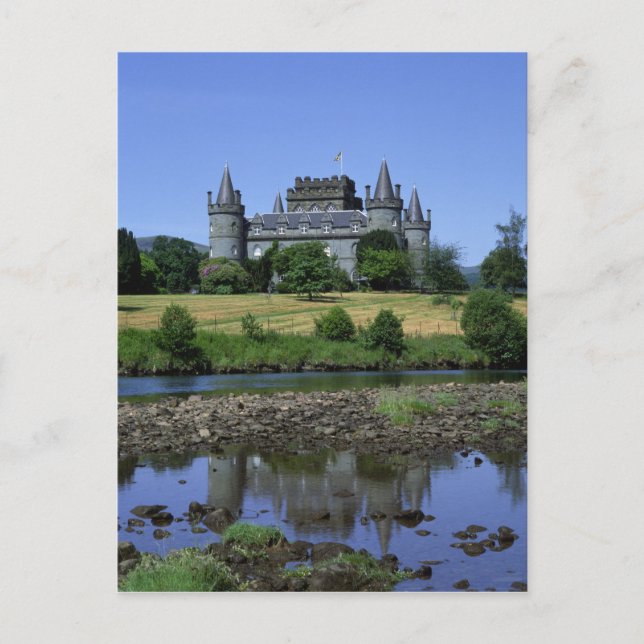 Inverary Castle, Strathclyde, Schottland Postkarte (Vorderseite)
