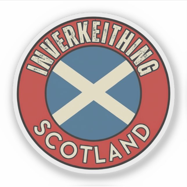 Inverkeithing, Schottland Aufkleber (Vorderseite)