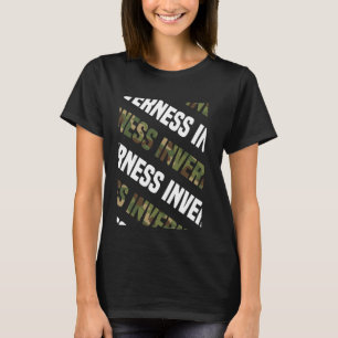 Inverness Camouflage Muster Green Camouflage T-Shirt