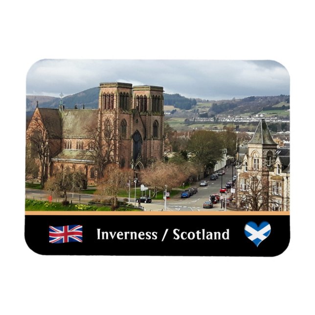 Inverness - Capital Scottish Highlands Magnet (Horizontal)