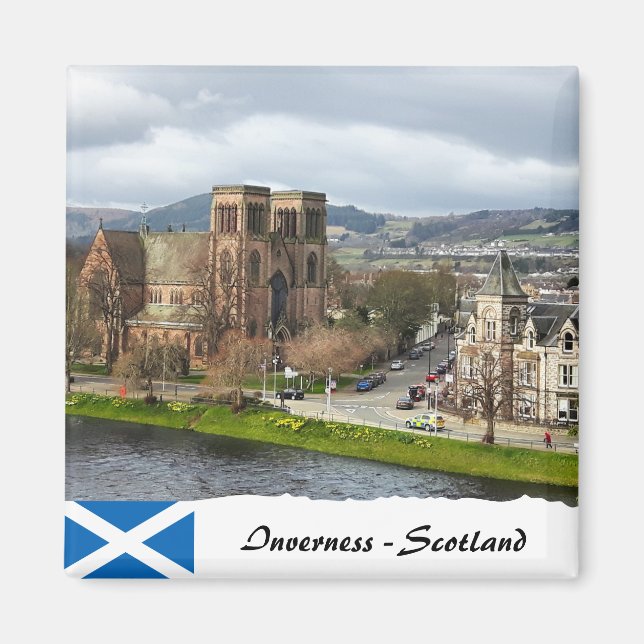 Inverness Magnet, Scottish Highlands, Scotland Magnet (Vorne)
