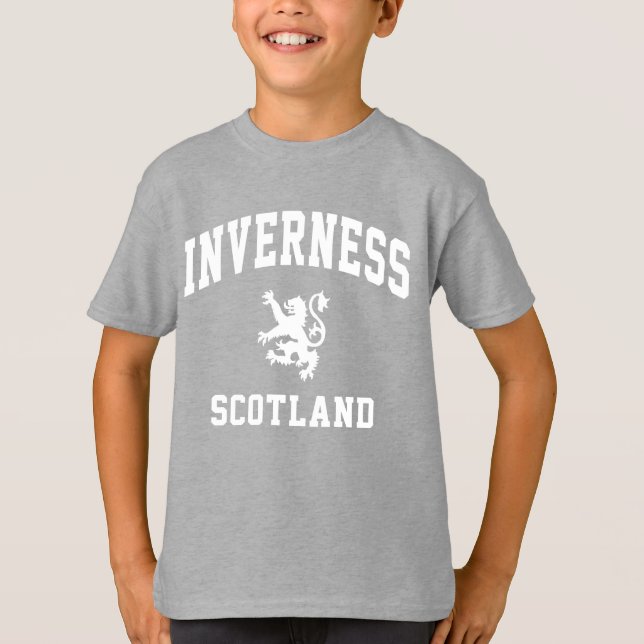 Inverness Schottisch T-Shirt (Vorderseite)