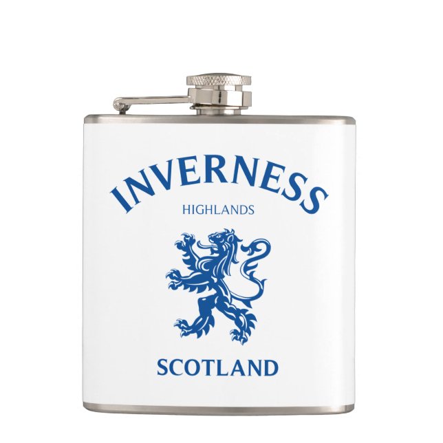 INVERNESS Schottland Flachmann (Vorderseite)
